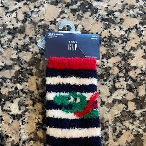 NEW! Gap cozy socks-with bottom grippers!